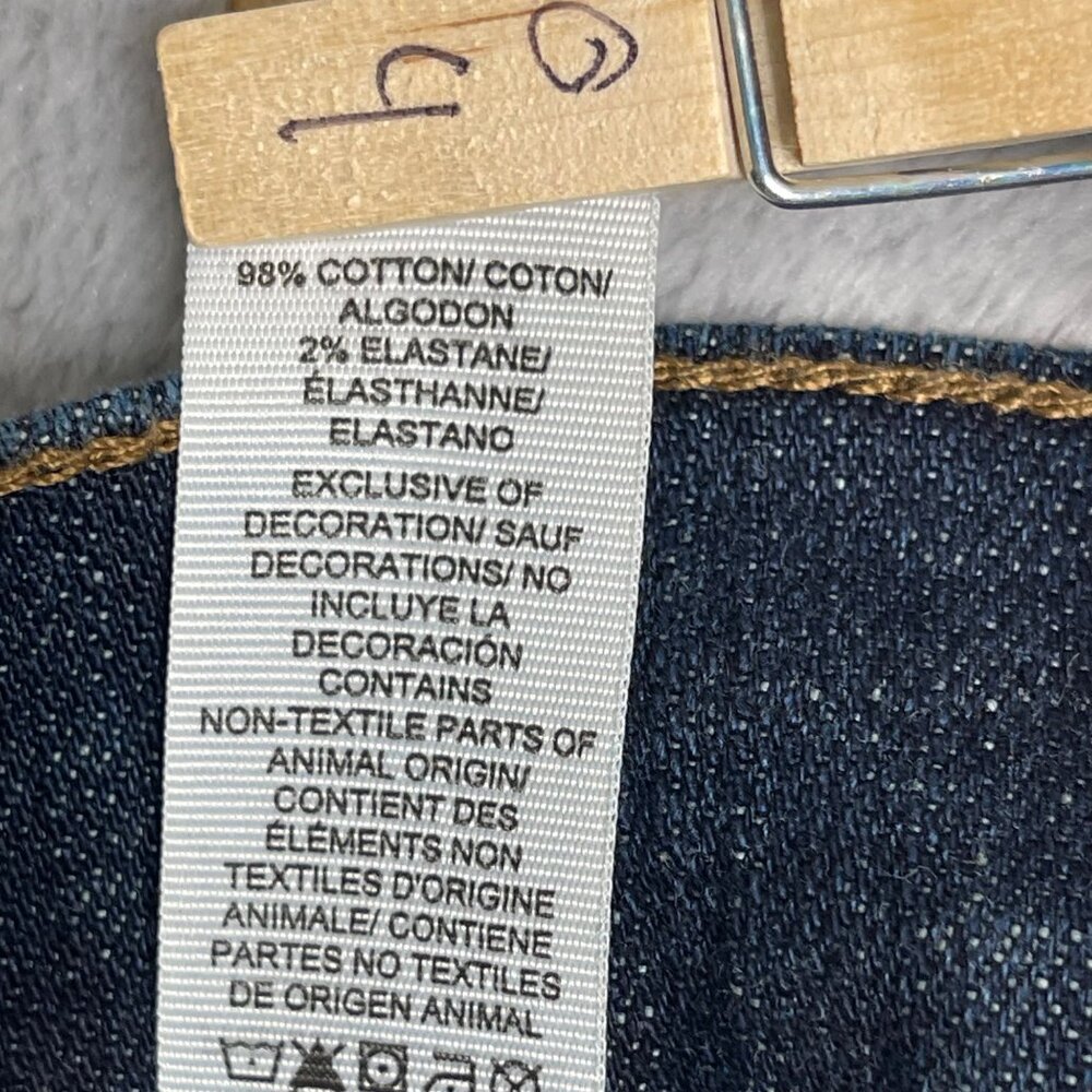 Lucky Brand 221 Straight Leg Jeans Mens 36 Blue Dark Wash Stretch Classic - Picture 9 of 11